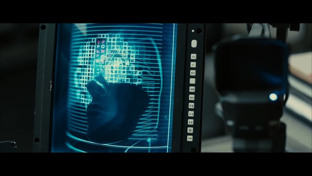Blade Runner 2049 UI Screen graphics